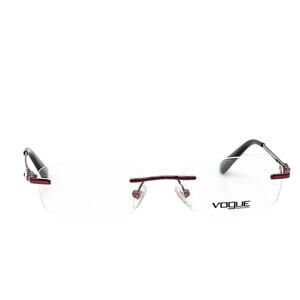 VOGUE VO3956 BI 812 DARK PURPLE CRYSTAL EYEGLASSES 51-17-135 AUTHENTIC